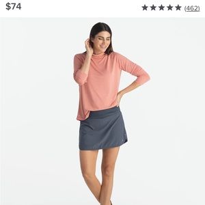 Free Fly Bamboo Lined Breeze Skort - gray